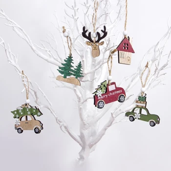 Lesen Obesek, Božični Okraski Avto Božično Drevo Obesek Božič Obesek Okraski Dekor Za Dom, Otroke, Igrače, Darila Božič
