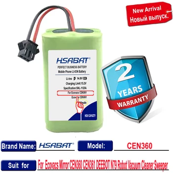 HSABAT ZAVIHEK-T560H 3800mAh Baterija za Ecovacs CEN361 CEN360 DN620 DH43 DH45 DH35 BFD-WSP T550WSC T550W Čistilec Robot Baterije