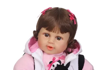 20 palčni Silikonski prerojeni dojenčki lutke bebe živ simulacije brezplačna dostava za novorojenčka živo elegantna igrača bonecas brinquedos bebe živ