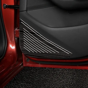 Za Mazda CX30 CX-30 2020 iz Nerjavečega Jekla Avto Notranja Vrata Anti-Umazano Pad Anti-Kick Mat Vrata, zaščitni Pokrov Trim