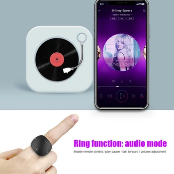 Najboljši Bluetooth Mobile 5.0 Phone Remote Control Ring Brezžično za Selfie Obseg Prilagoditev SP99