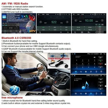 Za Toyota Prado Land Cruiser 120 2003-2010 Android 9.0 Okta Core, 4 GB, 64 GB Avto DVD multimedijski predvajalnik, GPS, Glonass zemljevid Radio, Wifi