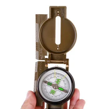 Prenosni Vojske Zelena Zložljiva Objektiv Kompas Vojaške Večnamenske Na Prostem Kompas Čoln Kompas Armatura Armaturni Plošči