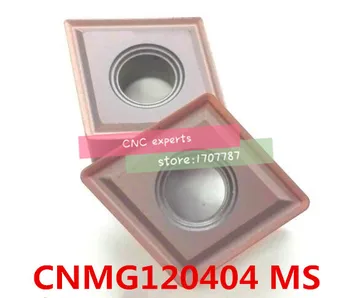 CNMG120404-MS karbida CNC vložki,CNC stružnica orodje,ki ga uporabljajo za nerjavečega jekla in jekla za obdelavo, vstavite MCFNR/MCLNR orodje za struženje
