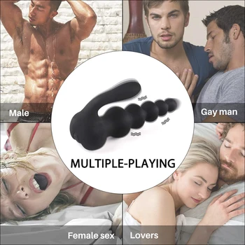 G-spot Vibrator za Klitoris Analni Stimulator Prostate Massagers Odd. za ponovno Polnjenje Silikonski Odraslih Spolnih Igrač Za Moške In Ženske