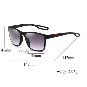 2020 Letnik Kvadratnih sončna Očala Moških Retro Ogledalo sončna Očala UV400 Visoko Kakovost blagovne Znamke Design Črni Odtenki Moški Očala