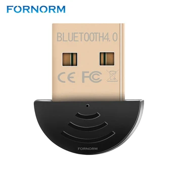 FORNORM Mini USB Bluetooth Dongle Adapterja V4.0 Brezžični Ključ družbene odgovornosti 4.0 Glasbeni Zvok Sprejemnik Adapter Za Win Xp Win7/8 Prenosnik PC