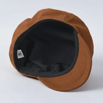 USPOP Nove skp za ženske letnik octagonal klobuki barva newsboy kape ženski pomlad vizir skp