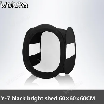 Y-7 črna svetlo skladišče 60*60*60 CM nakit majhnih blagovnih oglaševanje, fotografija, fotografiranje, CD50 T08