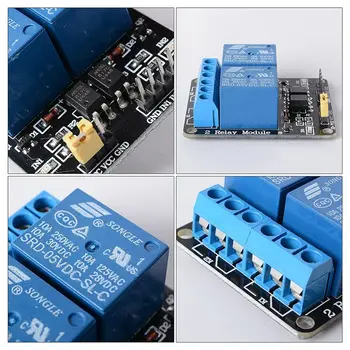 5pcs 5V kanalni relejni modul z optocoupler za ROKO Arduino od PIC AVR DSP