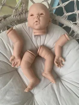 18 inch prerojeni oskrbe lutka kit Poluplar Santina bebe prerojeni vinil silikonski lutka deli DIY dodatki