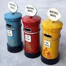 Mini Pošti Polje Artcraft Doma Docor Letnik Ročno Izdelan Kovinski Pismo Časopis Mail Box Hranilnik