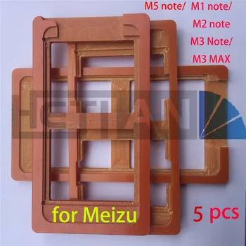 1pcs PF Lepilo Plesni LCD zaslon stekla Plesni Držalo za MEizu M3 opomba M2 opomba M1 opomba M3 MAX oca plesni ,Meizu modra
