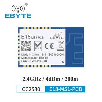 10 kos/veliko CC2530 Zigbee 2,4 GHz Brezžični Oddajnik Sprejemnik Zigbee Brezžična Modul Za Pametni Dom EBYTE E18-MS1-PCB
