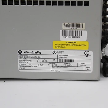 Allen Bradley Ultra3000i AC servo voznik 2098-DSD-HV050X-DN