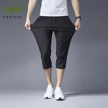 CARTELO moške hlače classic modni trend novih udobno barva lahki priložnostne hlače moški мужская одежда