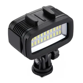 Cadiso Potapljanje Lahka, vodoodporna LED Video Izpolnite Noč Flash Svetlobe pod vodo 40m za GoPro HERO 5/4/3/2 DJI OSMO delovanje Fotoaparata