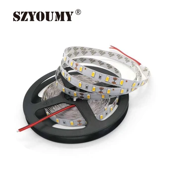 SZYOUMY 20M 12V 5630 LED Trak Svetlobe Toplo Bela Cool White 60LED/M IP20 Non-nepremočljiva Upogljiv LED Trak