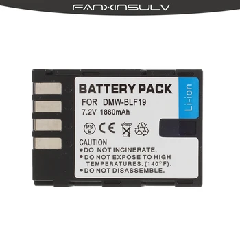 3Pcs Res zmogljivosti DMW-BLF19 DMW BLF19 BLF19E DMW-BLF19e DMW-BLF19PP Baterija+ 3 Baterije primeru za Panasonic Lumix GH3 GH4 GH5 G9