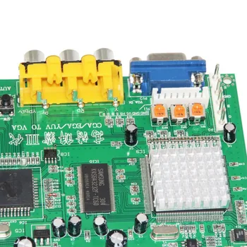 GBS8200/HD9800 RCA za VGA Video Dekodiranje Adapter Pretvornik HD Pretvorbo Odbor Za CRT LCD, PDP Projektor