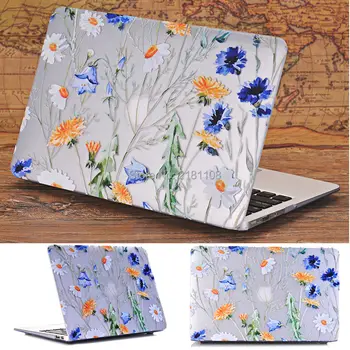 Cvetlični Cvetlični motiv Tiskanja Mat Primeru Težko Kritje za MacBook 12
