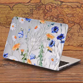 Cvetlični Cvetlični motiv Tiskanja Mat Primeru Težko Kritje za MacBook 12