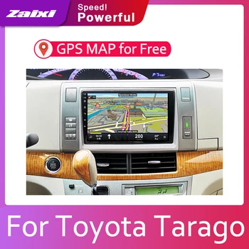 ZaiXi Za Toyota Tarago 2006-2012 Android 2 Din avtoradio Multimedijski Predvajalnik Videa, samodejno Stereo GPS ZEMLJEVID Medijev Navi Navigacijo