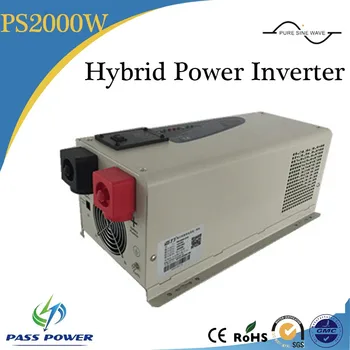 Hibridni Inverter Izven Mreže 2000W DC12V/24V, da AC110V--240V Nizke Frekvence Power Inverter 2000W